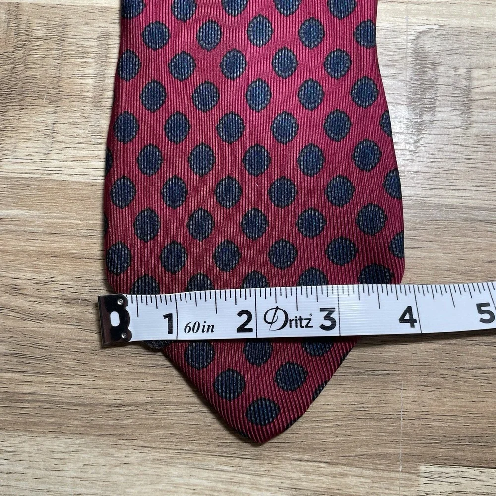Robert Talbott Nordstrom Hand Sewn Silk Geometric Neck Tie Length 58